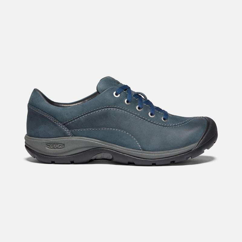 Keen Presidio II Turnschuhe Damen DE-29413 Majolica Blue/Black - Keen Damenschuhe Blau